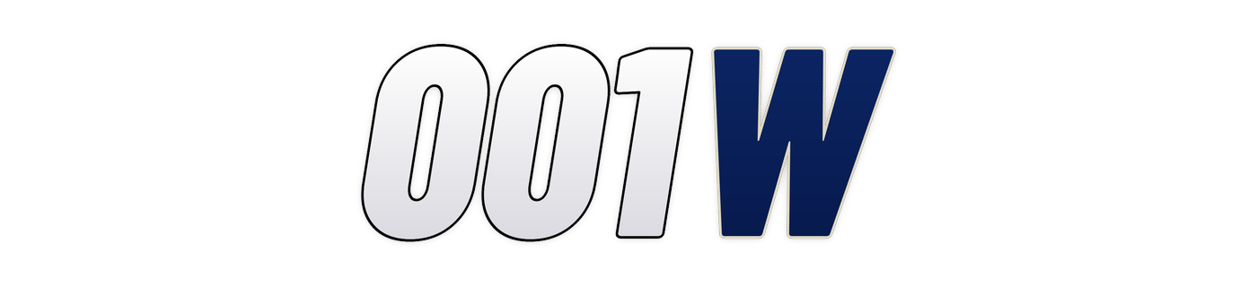 001w